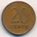 20 центов 1991 год Литва