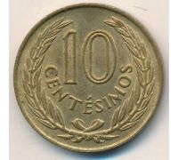 10 сентесимо 1960 год Уругвай