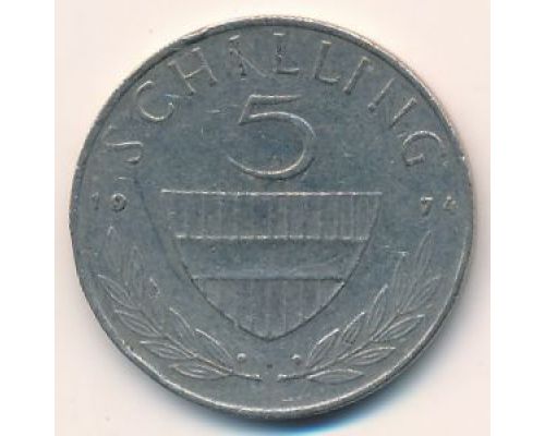 5 шиллингов 1974 год Австрия Всадник