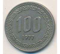 100 вон 1977 год Южная Корея Ли Сун-Син