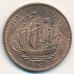 1/2 пенни 1965 год Великобритания haif penny Елизавета II