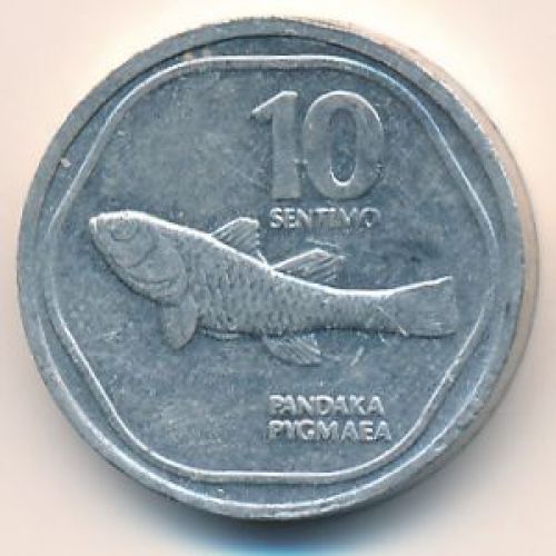 10 сентимо 1990 год Филиппины