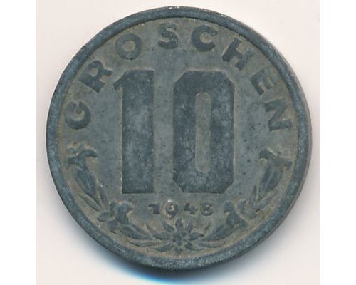 10 грош 1948 год Австрия