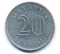 20 сен 1973 год Малайзия
