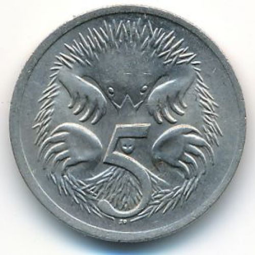 5 центов 1974 год Австралия