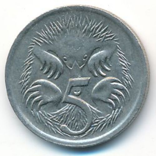 5 центов 1987 год Австралия