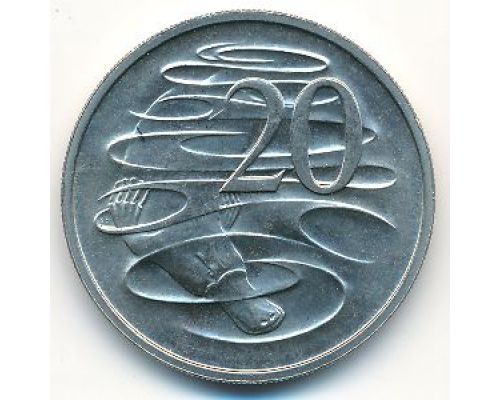 20 центов 1970 год Австралия