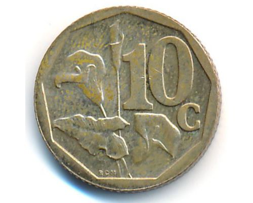 10 центов 2009 год ЮАР