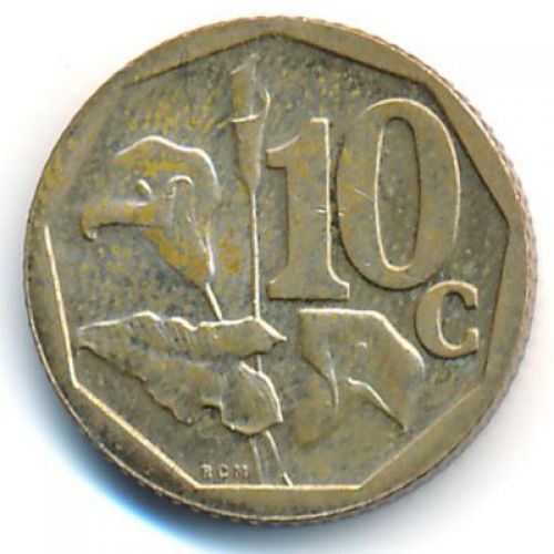 10 центов 2009 год ЮАР