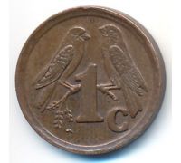 1 цент 1995 год ЮАР