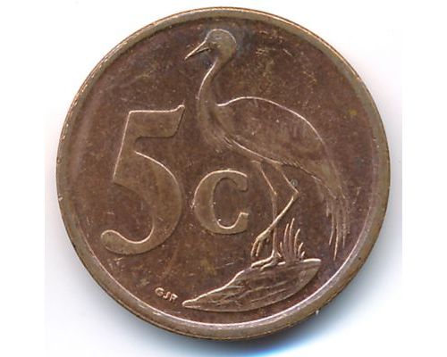 5 центов 2010 год ЮАР