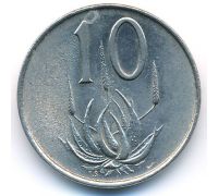 10 центов 1965 год ЮАР