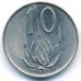 10 центов 1965 год ЮАР