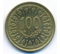 100 миллим 2013 год Тунис