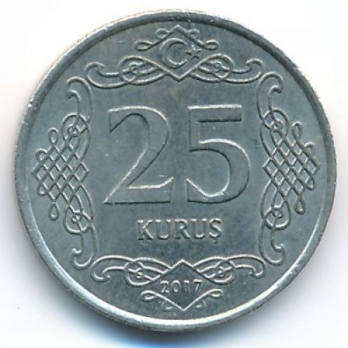 25 куруш 2017 год Турция