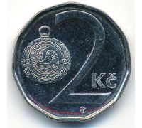 2 кроны 1998-2020 год Чехия