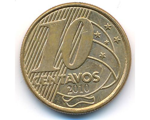 10 сентаво 2010 год Бразилия