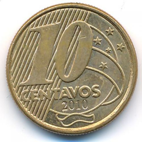 10 сентаво 2010 год Бразилия