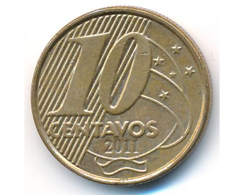 10 сентаво 2011 год Бразилия