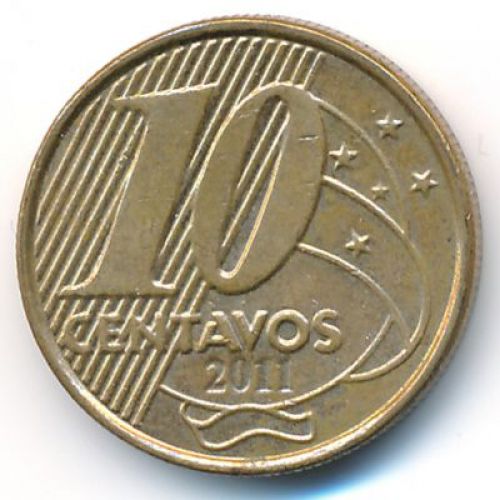 10 сентаво 2011 год Бразилия