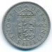 1 шиллинг 1960 год Великобритания Елизавета II герб Англии