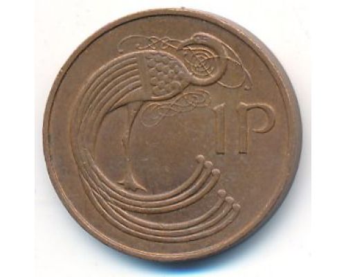 1 пенни 1993 год Ирландия