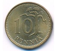 10 пенни 1981 год Финляндия