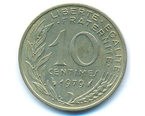 10 сентим 1979 год Франция