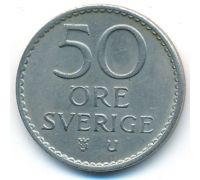 50 эре 1971 год Швеция