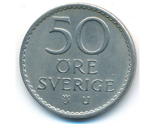 50 эре 1971 год Швеция