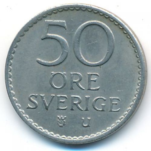 50 эре 1971 год Швеция