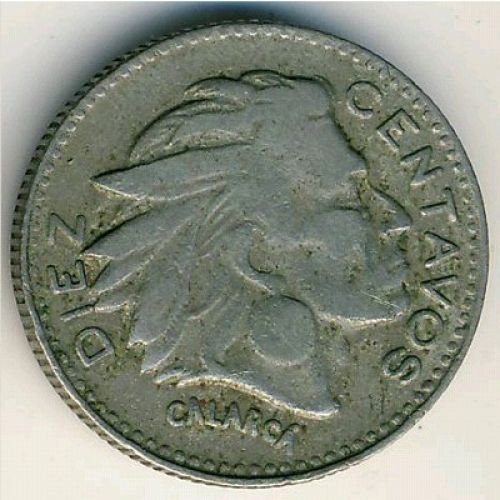 10 сентаво 1959 год Колумбия