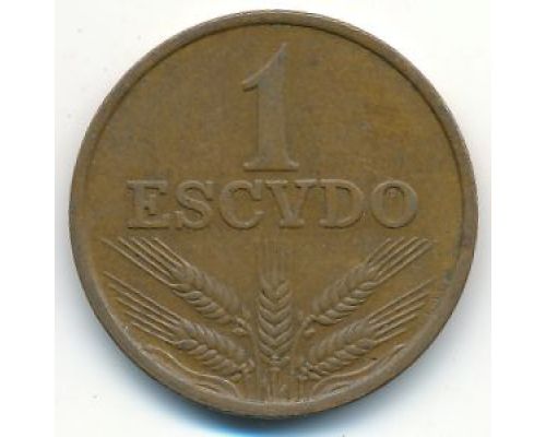 1 эскудо 1970 год Португалия