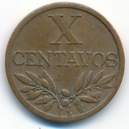 10 сентаво 1964 год Португалия