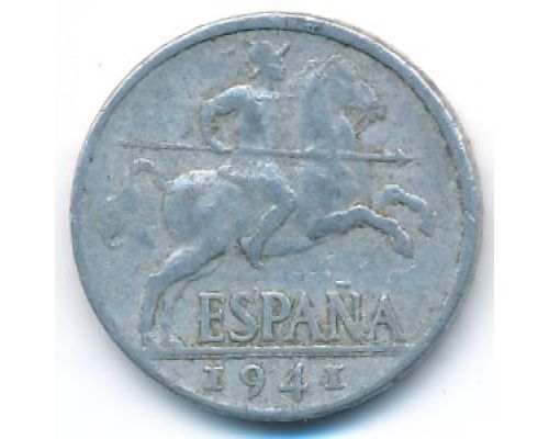 10 сентимо 1941 год Испания