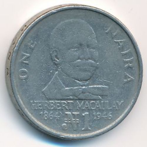 1 найра 1991 год Нигерия