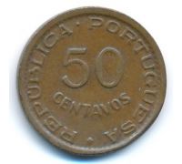 50 сентаво 1957 год Мозамбик