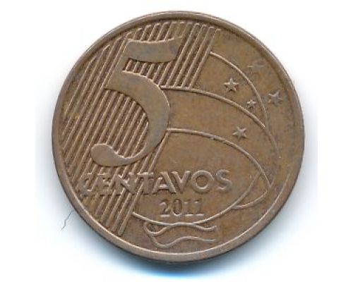 5 сентаво 2011 год Бразилия