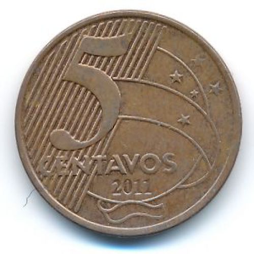 5 сентаво 2011 год Бразилия