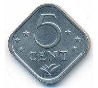 5 центов 1975 год Антильские острова