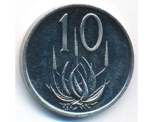 10 центов 1983 год ЮАР