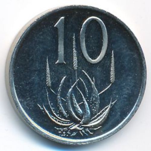 10 центов 1983 год ЮАР