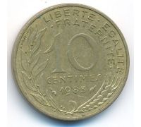 10 сентим 1983 год Франция