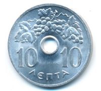 10 лепт 1969 год Греция