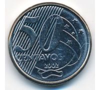 50 сентаво 2002 год Бразилия