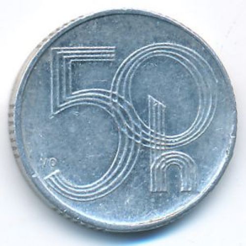 50 геллеров 1993 год Чехия
