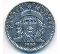 3 песо 1992 год Куба Че Гевара