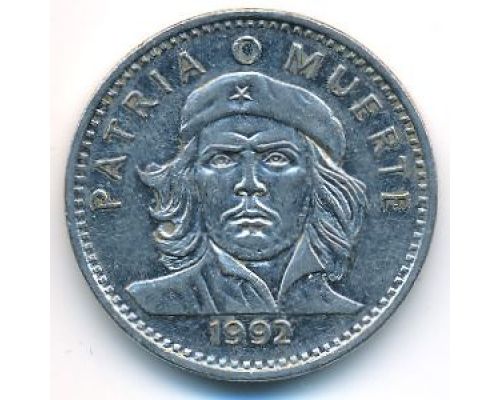 3 песо 1992 год Куба Че Гевара