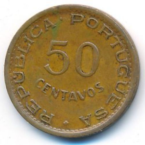 50 сентаво 1973 год Мозамбик