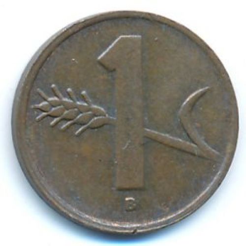 1 раппен 1949 год Швейцария